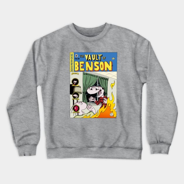 Vault Of Benson Crewneck Sweatshirt by Benson Comics